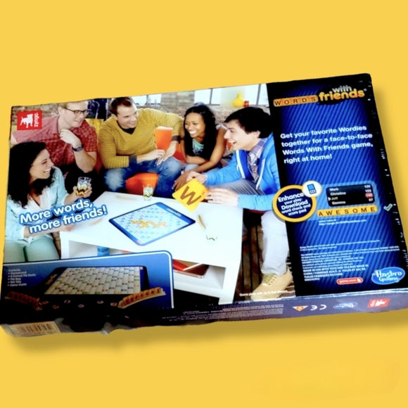 Sealed Hasbro Zynga Words With Friends Board Game, Unopened Box - Picture 2 of 10